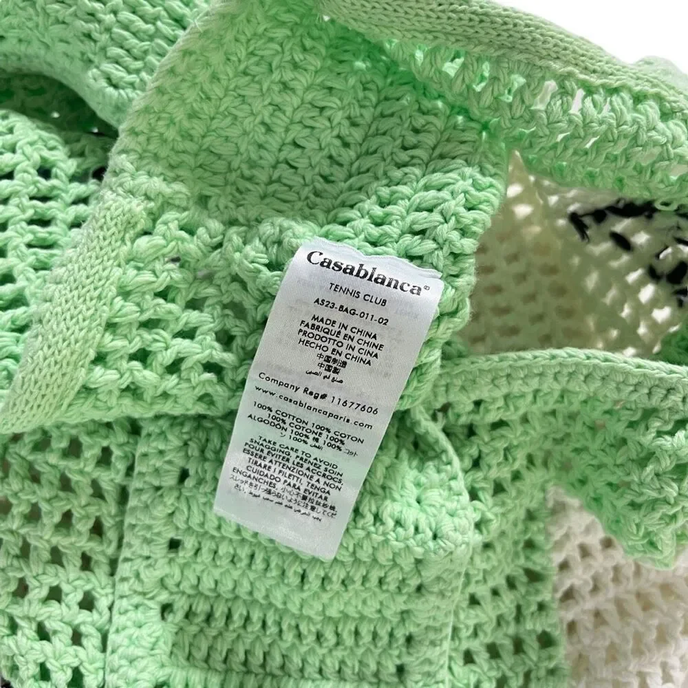 ‎CASABLANCA Crochet Bag